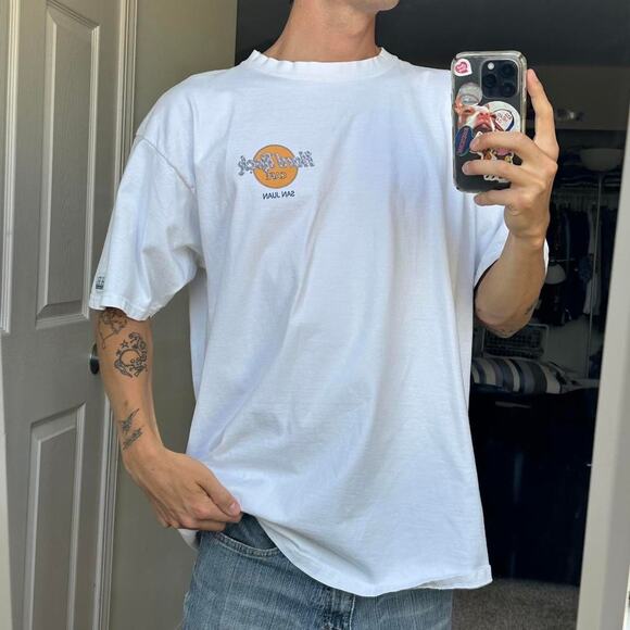 Vintage Heavy Cotton Faded Worn Hard Rock Cafe Tee Shirt - Picture 5 of 8